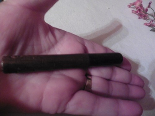 Ancien etui bois pour - ancien,