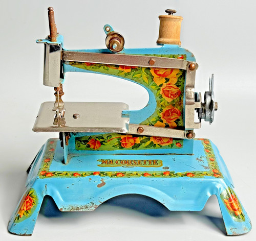 Vintage toy sewing - machine, ma